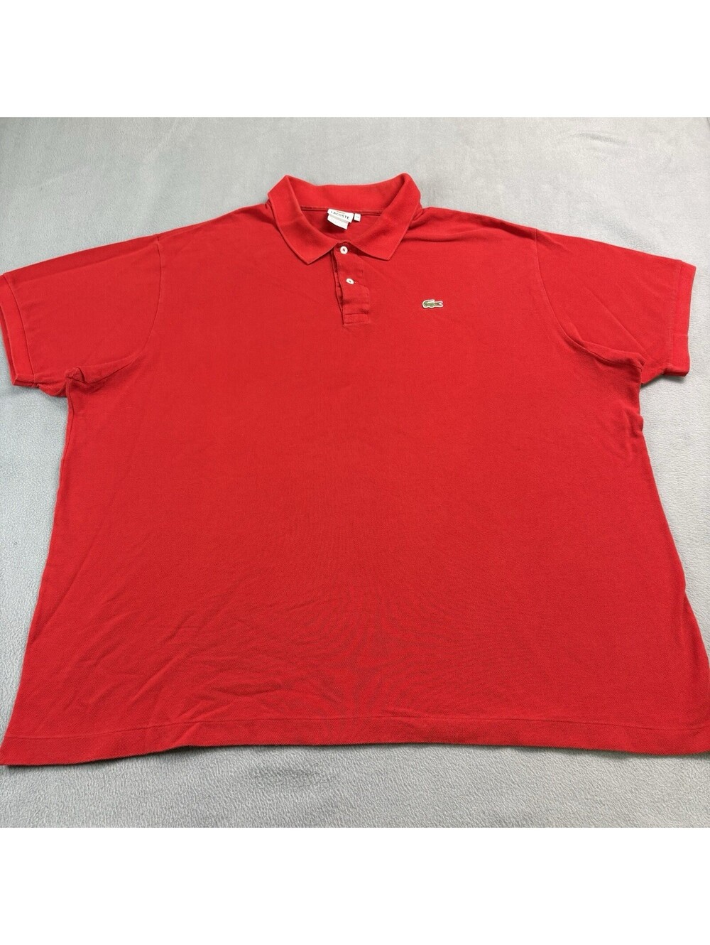 Lacoste Polo Shirt Size 11R (5XL) Red